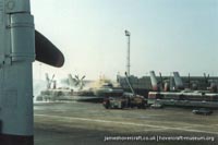 SRN4 The Prince of Wales (GH-2054) destroyed by fire at Dover